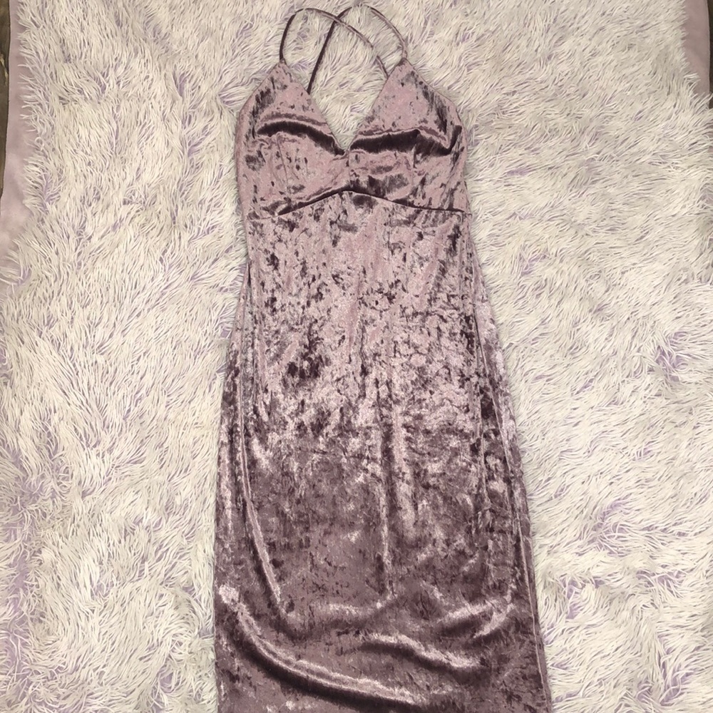 Purple dress